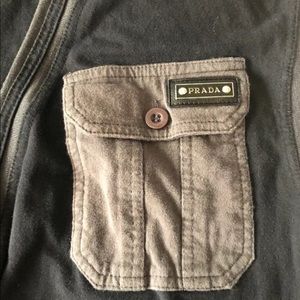 Prada sleeveless shirt